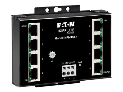 Tripp Lite 8PT UNMGD Eth SWCH 10 100 MBPS, NFI-U08-1, 41295306, Network Switches