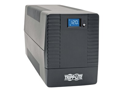 Tripp Lite 700VA 350W Line-Interactive UPS w  6 Outlets - AVR, 120V, 50 60 Hz, LCD, USB, Tower (Omni700LCDT), OMNI700LCDT, 36820094, Battery Backup/UPS