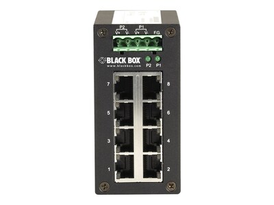 Black Box Hardened 8-Port Gigabit Edge Switch, LGH008A, 31956478, Network Switches Black Box Hardened 8-Port Gigabit Edge Switch, LGH008A, 31956478, Network Switches