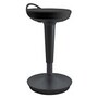 Alera Balance Perch Stool, Black with Black Base, HALEPERCH.ASF10.T, 33620484, Furniture - Miscellaneous