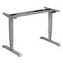 Alera 25-50.8h 3-Stage Electric Adjustable Table Base with Memory Controls, Gray, HT3SAG, 33628742, Furniture - Miscellaneous