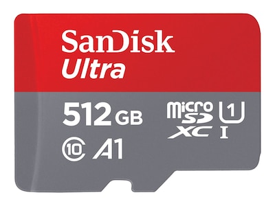SanDisk SANDISK ULTRA MICROSDHC MEMORY, SDSQUAC-512G-AN6MA, 41539903, Memory - Flash SanDisk SANDISK ULTRA MICROSDHC MEMORY, SDSQUAC-512G-AN6MA, 41539903, Memory - Flash