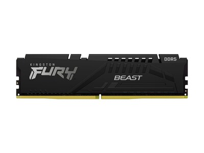 Kingston FURY Beast 16GB PC5-44800 288-pin DDR5 SDRAM UDIMM Kit, KF556C40BBK2-16, 41408426, Memory