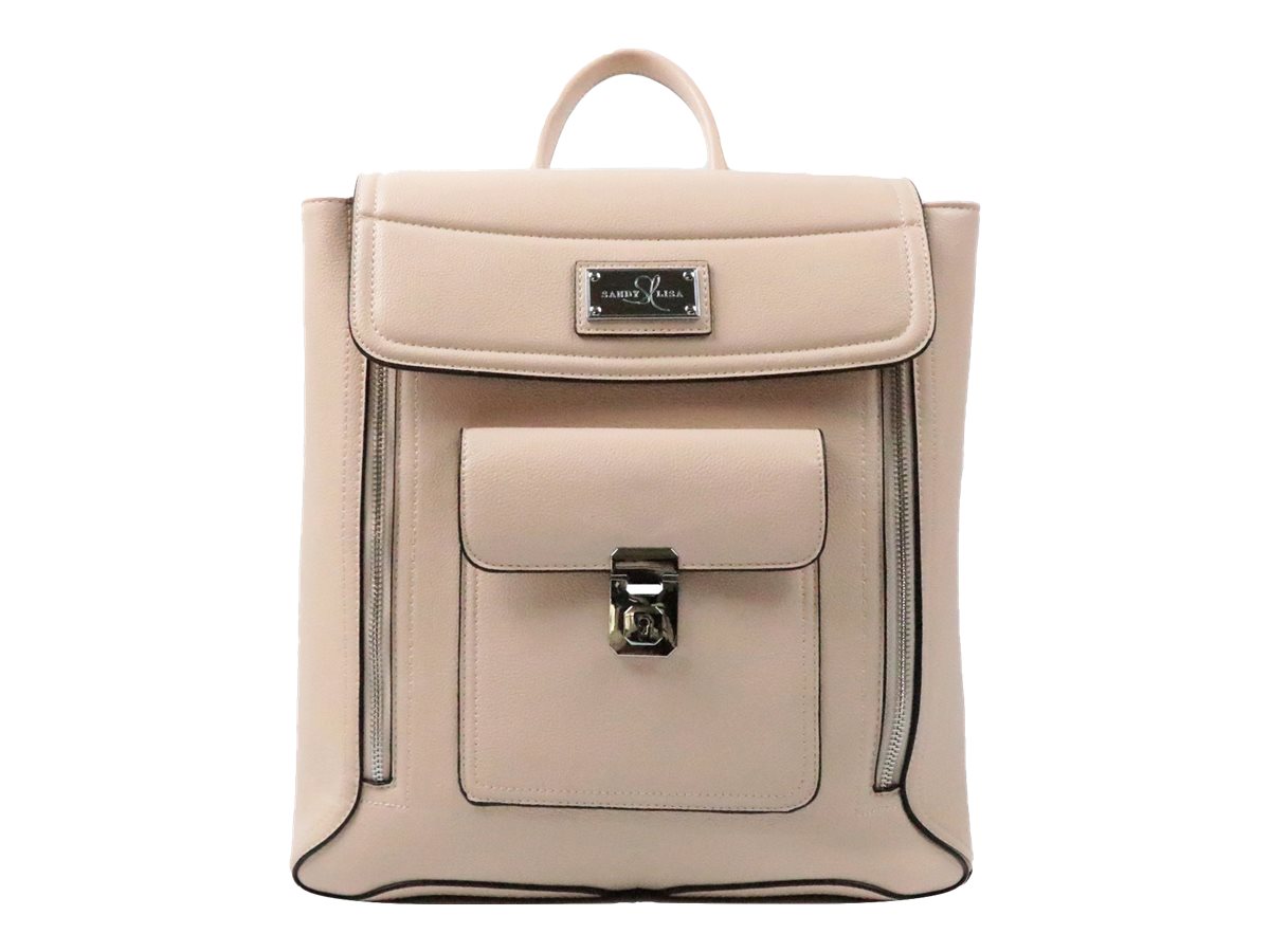 Sandy Lisa Amalfi Notebook 13 Carrying Backpack Beige SLAML-BPBH-13