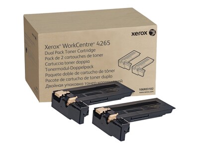 Xerox Black Extra High Capacity Toner Cartridge for WorkCentre 4265, 106R03102, 17946986, Toner and Imaging Components - OEM