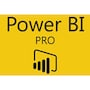 Microsoft Corp. MPSA Power BI Pro Per User Cloud Subscription Service Level A 12mo Upfront Payment, AAA-12628, 31233587, Software - Data Analysis/Statistics