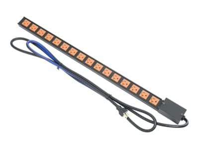 Middle Atlantic PD Thin,1-20A,16Out,Cord , PDT-1620C-NS, 37002325, Power Distribution Units Middle Atlantic PD Thin,1-20A,16Out,Cord , PDT-1620C-NS, 37002325, Power Distribution Units