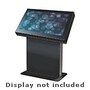 Peerless-AV Landscape Kiosk Enclosure for 55 Display Between 2 and 3.24 Thick, Black , KIL555, 32221211, Digital Signage Kiosks & Kiosk Enclosures