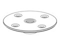 Bose Speaker Pole Mount Adaptor - M, 863314-0010 , 41954834, Mounting Hardware - Miscellaneous Bose Speaker Pole Mount Adaptor - M, 863314-0010 , 41954834, Mounting Hardware - Miscellaneous