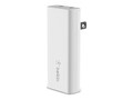 Belkin 20W Portable 1xUSB-C GaN Wall Charger Power Adapter - White, WCH009DQWH, 41198776, AC Power Adapters (external)