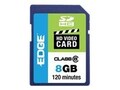 Edge 8GB SDHC HD Video Card, Class 6, PE222598, 10041201, Memory - Flash