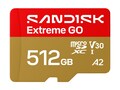 SanDisk 512GB Extreme GO microSDXC UHS-I Card, SDSQXGN-512G-GN6MN            , 42151328, Memory - Flash