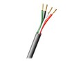 Aiphone 4 Conductor 18AWG Low Cap FEP Solid Non-Shielded Cable, 500ft, 871804P50C, 41704311, Cables