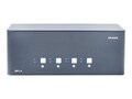Bytecc 4-PORT 8K QUAD MONITOR DP1.4 K, KVM-DP4-4, 41779633, KVM Switches