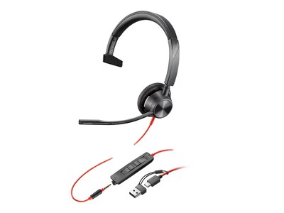 HP Poly Blackwire 3315 USB-C Headset, 8M3U4AA#ABA, 41742579, Headsets (w/ microphone) HP Poly Blackwire 3315 USB-C Headset, 8M3U4AA#ABA, 41742579, Headsets (w/ microphone)