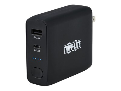 Tripp Lite USB Mobile Power Bank Wall Charger 5KMAH , UPBW-05K0-1A1C, 38325492, Battery Chargers