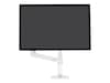 Ergotron LX Desk Mount Monitor Arm, Tall Pole, White, 45-537-216, 33958581, Stands & Mounts - Desktop Monitors Ergotron LX Desk Mount Monitor Arm, Tall Pole, White, 45-537-216, 33958581, Stands & Mounts - Desktop Monitors