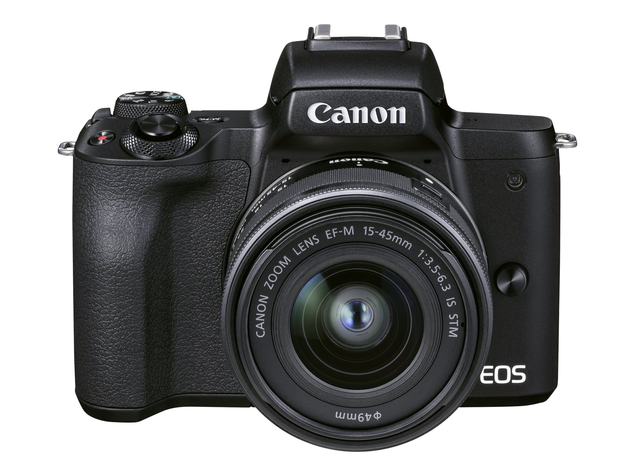Huddle tapet klynke Canon EOS M50 Mark II Mirrorless Camera with 15-45mm Lens, Black (4728C006)