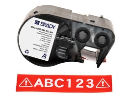 Brady Corp. M4C-1000-595-RD-WT             Main Image from Front