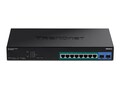 TRENDnet 10-port Gigabit Web Smart PoE , TPE-1021WS, 41293265, Network Switches
