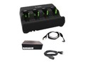 Zebra 3600 Battery Charging Kit w  4-Slot Charger, Power Supply, & DC AC Line Cord, SAC3600-KIT, 35504701, Battery Chargers