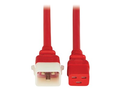 Eaton C19 TO P-LOCK C20 3FT RED 6PK, P036-E03-ARD-6                , 42003173, Power Strips