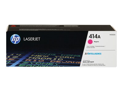 HP 414A (W2023A) Magenta Original LaserJet Toner Cartridge, W2023A, 37194881, Toner and Imaging Components - OEM