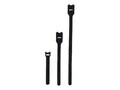 Leviton 25Roll Velcro Tie Wrap 8Black Accs , 43108-008, 37572985, Cable Accessories