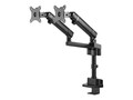 V7 Dual Monitor Mount Professional Touch Adjust for 32 Displays, DMPRO2DTA-3N, 36446910, Stands & Mounts - Desktop Monitors