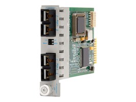 Omnitron Systems Technology 8642-1-D Main Image from Left-angle
