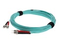 AddOn ST-ST OM4 Multimode LOMM Duplex Fiber Patch Cable, Aqua, 2m, ADD-ST-ST-2M5OM4, 20336628, Cables AddOn ST-ST OM4 Multimode LOMM Duplex Fiber Patch Cable, Aqua, 2m, ADD-ST-ST-2M5OM4, 20336628, Cables