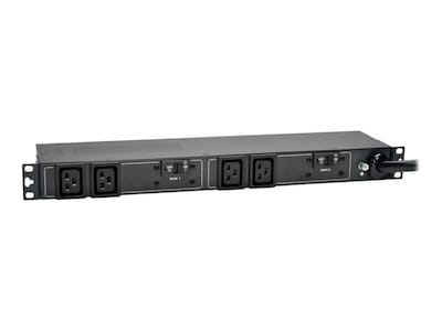 Tripp Lite Basic PDU 5 5.8kW 208 240V Single-Phase 1U Rack Mount L6-30P Input 12ft Cord (4) C19 Outlets, Black, PDUH30HV19, 23837444, Power Distribution Units Tripp Lite Basic PDU 5 5.8kW 208 240V Single-Phase 1U Rack Mount L6-30P Input 12ft Cord (4) C19 Outlets, Black, PDUH30HV19, 23837444, Power Distribution Units