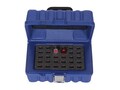 Perm-A-Store Turtle Flash Drive Case, 30-Drive Capacity, Blue, 08-679114, 35050711, Carrying Cases - Other
