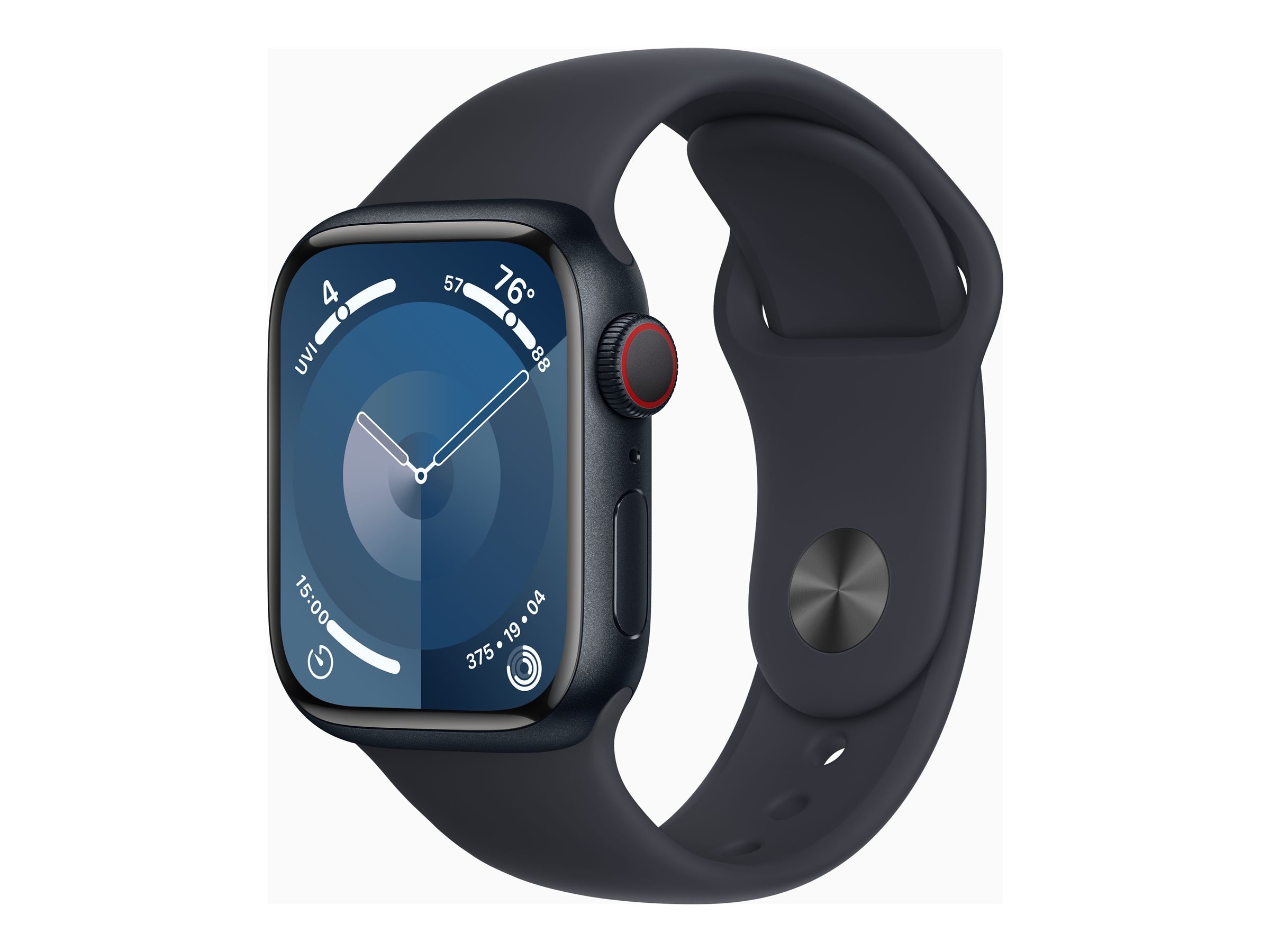Apple Watch Series9 GPS + Cellular 41mm Midnight Aluminum Case (MRHT3LW/A)
