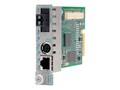 Omnitron iConverter 10 100T-100FX SC SM SF T1.3 RX1.5 20KM Module w  Management, 8910-1, 9995454, Network Transceivers
