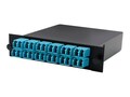 AddOn Cassette For 3-Bay 1 Unit Panel w 2MPO IN 12LC DUPLEX OUT MMF OM3, ADD-3BAYC2MP12LCDM3, 33519116, Rack Cable Management