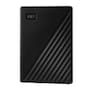 Lenovo Western Digital 4TB WD My Passport USB 3.2 Gen 1 Portable Hard Drive - Black, 78012404                      , 41856297, Hard Drives - External