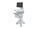 Ergotron SV44-13B1-1 Image 1 from Right-angle Ergotron SV44-13B1-1 Image 1 from Right-angle