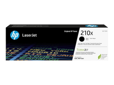 HP 210X (W2100X) Black Original LaserJet Toner Cartridge , W2100X, 41611500, Toner and Imaging Components - OEM HP 210X (W2100X) Black Original LaserJet Toner Cartridge , W2100X, 41611500, Toner and Imaging Components - OEM