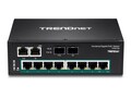 TRENDnet 10-Port Industrial GbE PoE+ DIN-Rail Switch, TI-PG102, 33789061, Network Switches TRENDnet 10-Port Industrial GbE PoE+ DIN-Rail Switch, TI-PG102, 33789061, Network Switches