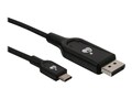 IOGEAR USB-C to DisplayPort M M 4K Cable, Black, 2m, G2LU3CDP12, 36696231, Cables IOGEAR USB-C to DisplayPort M M 4K Cable, Black, 2m, G2LU3CDP12, 36696231, Cables