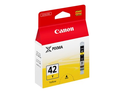 Canon Yellow CLI-42Y Ink Cartridge, 6387B002, 15229799, Ink Cartridges & Ink Refill Kits - OEM
