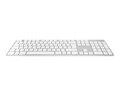 Macally USB Ultra Slim Wired Keyboard, Silver, SLIMKEYPROA, 35923921, Keyboards & Keypads