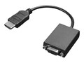 Lenovo HDMI to VGA Monitor M F Adapter, Black , 0B47069, 14637408, Adapters & Port Converters