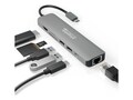 Plugable PLUGABLE 7-in-1 USB C Hub , USBC-7IN1E, 41211287, USB & Firewire Hubs