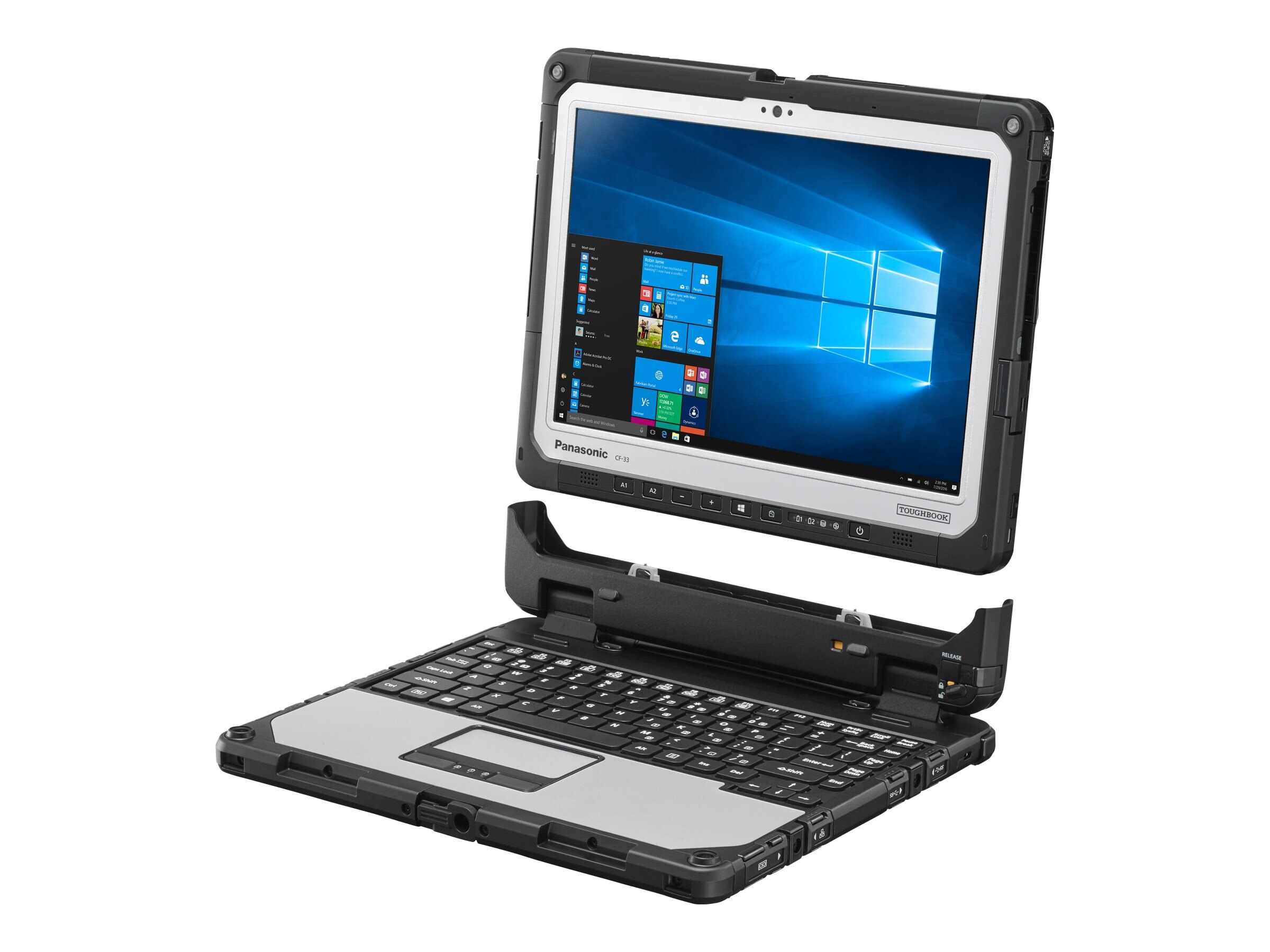 Cf 33afhazvm Panasonic Toughbook 33 Core I5 7300u 2 6ghz 8gb 256gb Ssd Ac Bt Macconnection