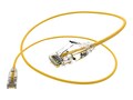 UNC CAT6 28AWG Clearfit Slim Snagless Patch Cable, Yellow, 10ft, CS6A-10F-YLW, 38061811, Cables UNC CAT6 28AWG Clearfit Slim Snagless Patch Cable, Yellow, 10ft, CS6A-10F-YLW, 38061811, Cables