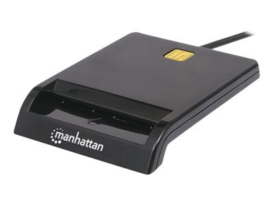 Manhattan USB Smart Card External Reader, 102049, 34840462, PC Card/Flash Memory Readers