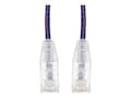 AddOn CAT6 UTP Snagless Slim Copper Patch Cable, Purple, 4ft, ADD-4FSLCAT6-PE, 38122505, Cables AddOn CAT6 UTP Snagless Slim Copper Patch Cable, Purple, 4ft, ADD-4FSLCAT6-PE, 38122505, Cables