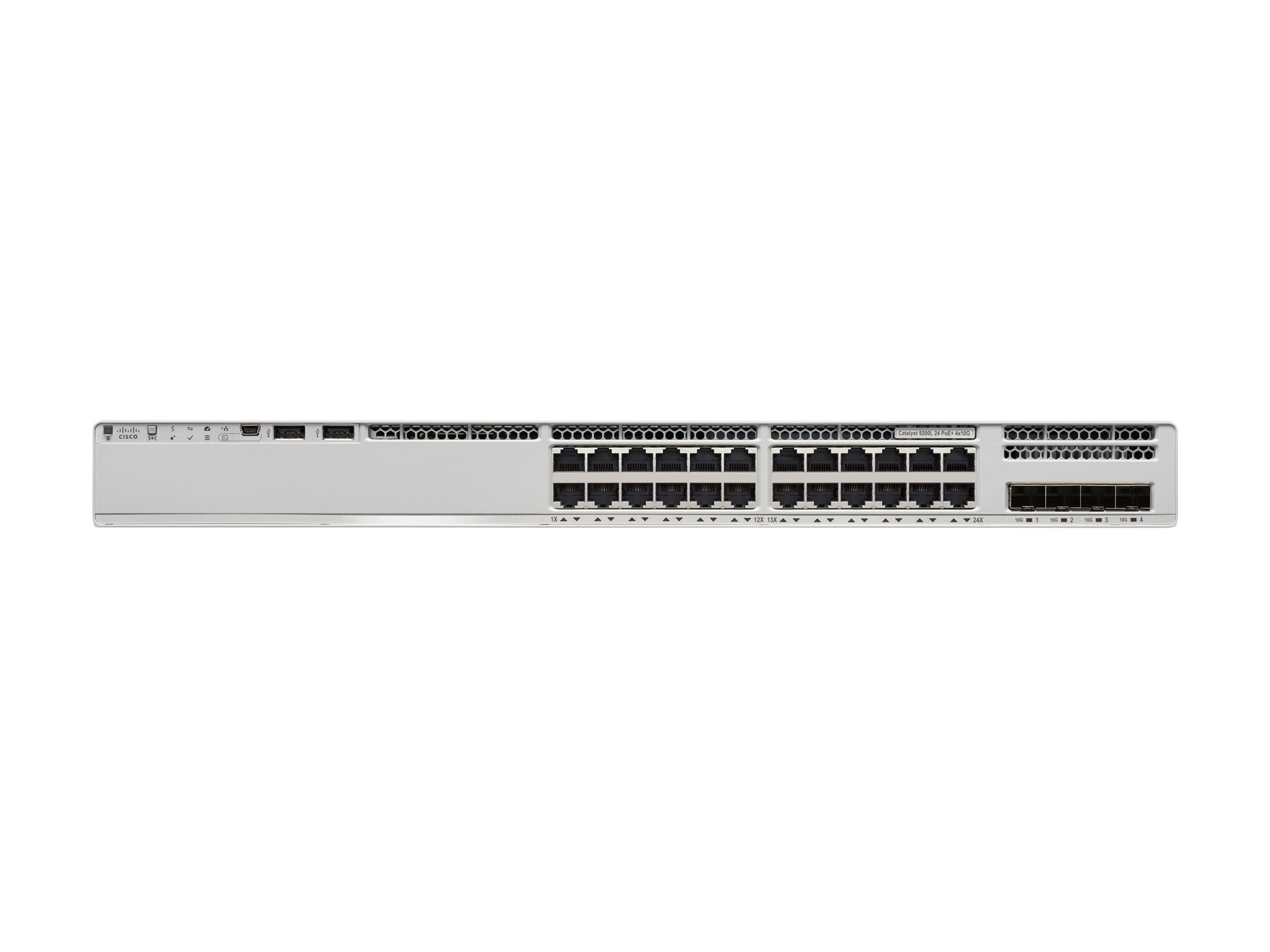 Cisco C9200L 24P 4G A 24x 1GB PoE+ RJ 45 4x 1GB SFP Switch